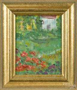 RAWES Jane Zell,Impressionist landscape,Pook & Pook US 2015-06-17