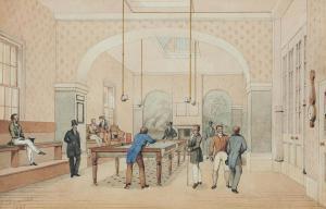 RAWLINS Thomas J 1800-1850,The Billiard Room,Christie's GB 2012-12-06
