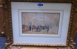 RAWLINS Thomas J 1800-1850,The Billiard Room,1837,Bellmans Fine Art Auctioneers GB 2016-04-19