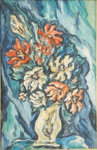 RAYNAL G 1900-1900,Le vase de fleurs,Sadde FR 2014-06-05