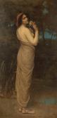 RAYNAUD Auguste 1854-1937,Femme à l'iris,Artcurial | Briest - Poulain - F. Tajan FR 2017-09-26