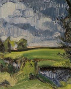 RAYNER William F. 1932-1940,A wooded landscape, summer,Halls GB 2012-03-14
