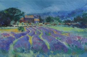 RAYNES Polly 1961,The heat of the day, French lavender,Eastbourne GB 2020-07-29