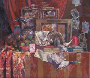 RAZI SUHAIDI 1977,Painting In Red,2016,Henry Butcher MY 2023-03-19