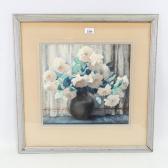 READ Arthur Ridgen 1879-1955,roses in a vase,Burstow and Hewett GB 2021-04-30