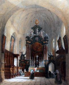 READ Samuel 1816-1883,cathedral interior,Warren & Wignall GB 2022-09-07