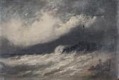 READY William James Durant 1823-1873,Mer déchaînée,Dogny Auction CH 2017-12-05