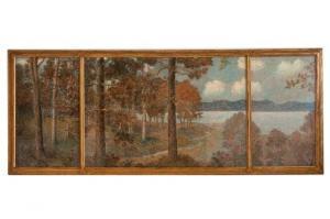 REASER Wilbur Aaron 1860-1942,CALIFORNIA TRIPTYCH LANDSCAPE,Abell A.N. US 2020-03-01