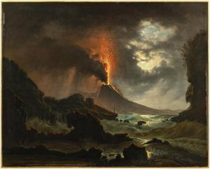 REBELL Josef 1787-1828,View of Vesuvius erupting from Posilippo,Sotheby's GB 2023-06-13