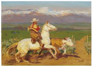 REBOLLEDO CORREA Benito 1880-1964,El Huaso,Christie's GB 2019-08-21