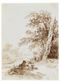 RECHBERGER Franz 1771-1841,A river landscape,Palais Dorotheum AT 2016-03-30
