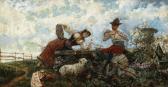 RECIO Y GIL Enrique 1860-1910,A Shepherds\’ Idyll,Palais Dorotheum AT 2021-12-17