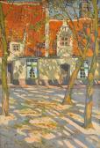 RECKELBUS LODEWIJK 1864-1958,Dappled Sunlight: Maison dans une Vielle,Bellmans Fine Art Auctioneers 2019-03-30