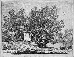 RECLAM Friedrich,Eine ländliche Szenerie in der Umgebung von Paris,1755,Galerie Bassenge 2018-05-30