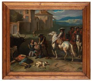 REDER Giovanni 1693-1765,Scena di brigantaggio,Wannenes Art Auctions IT 2022-11-29