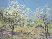 REDFIELD Edward Willis 1869-1965,Plum Blossoms,Christie's GB 2015-05-21