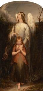 REDGRAVE Richard 1804-1888,Guardian Angel,1846-1847,Maynards CA 2023-06-07