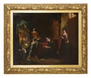 REDGRAVE Richard 1804-1888,Quentin Matsys the Blacksmith of Antwerp,1839,Leonard Joel AU 2020-08-25