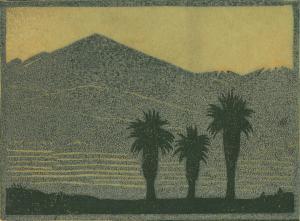 REDLINGER FRANK 1909-1936,Untitled Yuccas in Silhouette,Heritage US 2007-12-01