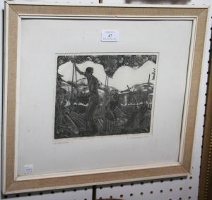 REDMOND T.P 1900,The Hop Pickers I,1906,Tooveys Auction GB 2013-05-15
