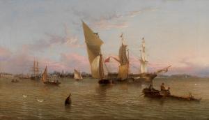 REDMORE Henry 1820-1887,A busy estuary scene,Bonhams GB 2024-04-24