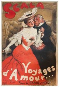 REDON Georges 1869-1943,Scala, Voyage d'amour. Pièce,1905,Saint Germain en Laye encheres-F. Laurent 2021-10-23