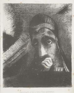 REDON Odilon 1840-1916,Dans mon rêve, je vis au Ciel un Visage de Mystère,1885,Christie's 2006-05-31