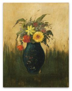 REDON Odilon 1840-1916,VASE DE FLEURS,Sotheby's GB 2019-03-29
