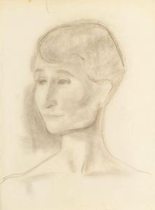 REE Anita 1885-1933,Portrait Hilde Zoepffel,Stahl DE 2022-11-26