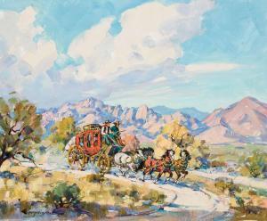 REED Marjorie 1915-1997,Tucson by Noon,Scottsdale Art Auction US 2023-04-14