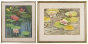 REED MEYERSAHM Exene 1886-1978,Two views of lily pads,Eldred's US 2019-05-16