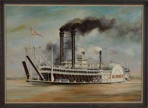 REED William E. 1903-1989,J.M. WHITE STEAMSHIP,1971,Charlton Hall US 2024-04-05