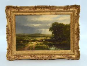 REED William Thomas,A Surrey Common,1870,Ewbank Auctions GB 2014-03-26
