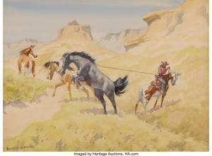 REEDY Leonard Howard 1899-1956,Captured Pony,Heritage US 2024-03-21