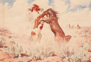 REEDY Leonard Howard 1899-1956,The Rivals,Heritage US 2013-05-11