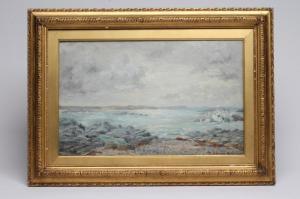 REEKIE William Maxwell 1849-1948,The Lagoon Trearddur Bay Ang,1928,Hartleys Auctioneers and Valuers 2021-12-01