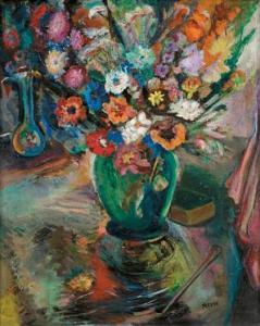 REESE Dorothy V. 1899-1989,STILL LIFE OF MIXED FLOWERS,Freeman US 2007-02-02