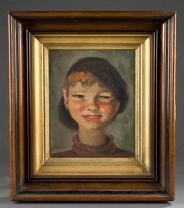 REESE Margaret 1900-1900,Portrait of a boy,Quinn's US 2011-06-11