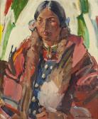 REESE William Foster 1938-2010,Gros Ventre Girl,1977,Altermann Gallery US 2016-08-12