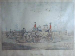 REEVE Richard Gilson 1803-1889,Barouche - coaching study,Lots Road Auctions GB 2008-03-30
