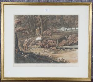 REEVE Richard Gilson 1803-1889,Woodcock Shooting,1813,Tooveys Auction GB 2021-08-18