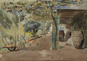 REEVE Russell Sidney 1895-1970,A Minho Farm,1937,Rosebery's GB 2023-09-12