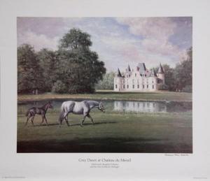REEVES Richard Stone 1919-2005,Grey Dawn at Chateau du Mesnil,Ro Gallery US 2007-04-15