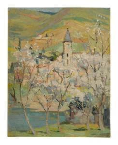 REGAGNON André 1902-1976,Printempsà Lacourt, Ariège,Sotheby's GB 2018-02-06