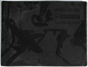 REGEL Ingo 1951,Leporelloähnlich gestalteter Ausstellungskatalog z,1987,Leipzig DE 2021-12-14