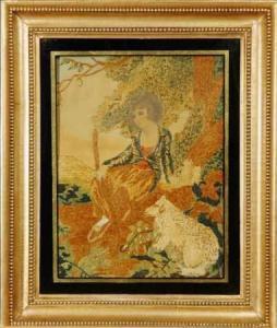 REGENCY 1800-1800,a young girl in a landscape,William Doyle US 2006-05-17