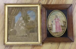 REGENCY 1800-1800,Mary and baby Jesus and the other of a lady in a g,Gorringes GB 2024-01-08