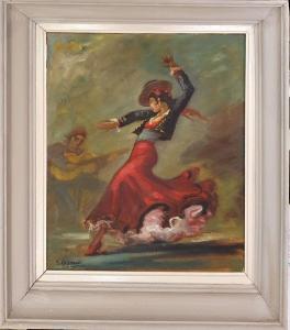 REGNAULT Georges 1898-1979,Danseuse de Flamenco,Rossini FR 2022-09-09