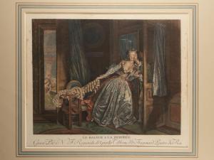 REGNAULT Nicolas François 1746-1810,Le baiser à la derobée,18th century,Maison Bibelot IT 2024-02-20
