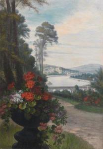 REGNIER Ludovic 1851-1930,Vue du Parc de St Cloud,1890,Europ Auction FR 2010-06-23